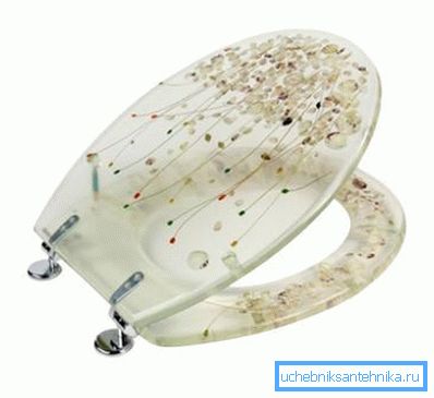 Prozirna plastika s ukrasima. Prozirna plastika s ukrasima.