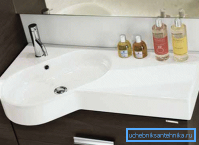 Sink s desnim stolom. Sink s desnim stolom.