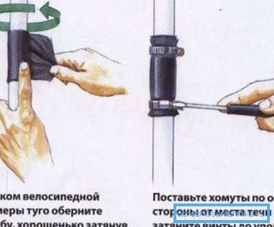 Popravak cijevi. Popravak cijevi.