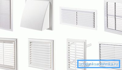 Grilovi za ventilacijske kanale Grilovi za ventilacijske kanale