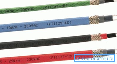 Otporni kabel - grijanje unutar cijevi i izvana
