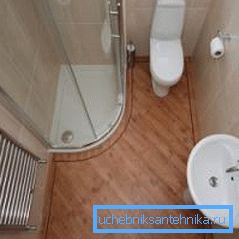 Najmanji kutni tuš Najmanji kutni tuš