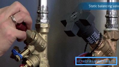 Grijanje s automatskim balansiranjem s slavinama Grijanje s automatskim balansiranjem s slavinama