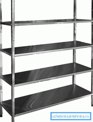 Rack stalci su izrađeni od temeljnih cjevovoda Rack stalci su izrađeni od temeljnih cjevovoda