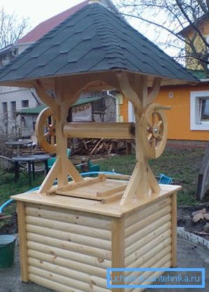 Iz gore navedenog možete instalirati vodoopskrbni sustav i zaštitu u obliku kuće