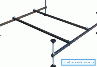 Izgleda kao stalak za ladicu za tuširanje veličine 900x900 mm