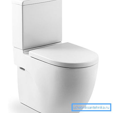 WC s tenkom ugrađenim na policu WC s tenkom ugrađenim na policu