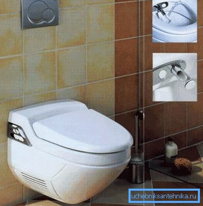 WC, fiksiran na zid, nema noge, što olakšava čišćenje wc-a WC, fiksiran na zid, nema noge, što olakšava čišćenje wc-a
