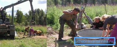 Ugradnja prvog betonskog prstena u rudniku Ugradnja prvog betonskog prstena u rudniku