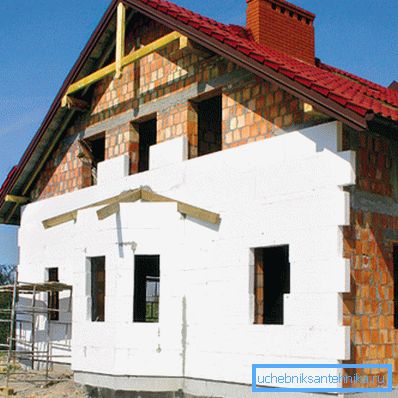 Toplinska izolacija fasadne pjene. Toplinska izolacija fasadne pjene.