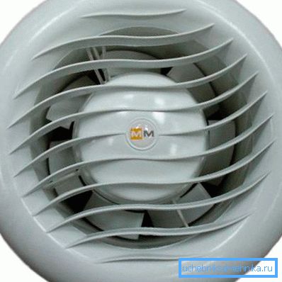 Ventilator za prisilnu ventilaciju parne sobe