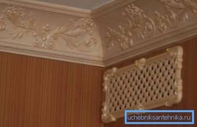Rešetka za stropnu ventilaciju Rešetka za stropnu ventilaciju
