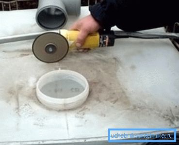 Umjesto noža, možete koristiti brusilicu. Umjesto noža, možete koristiti brusilicu.
