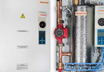 Izgled električnog kotao grijanja Izgled električnog kotao grijanja