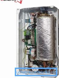 Unutarnji uređaj električnih kotlova 