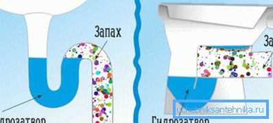 Svi sanitarni aparati moraju imati brtvu za vodu. Svi sanitarni aparati moraju imati brtvu za vodu.